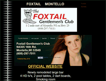 Tablet Screenshot of foxtailgentlemensclub.com